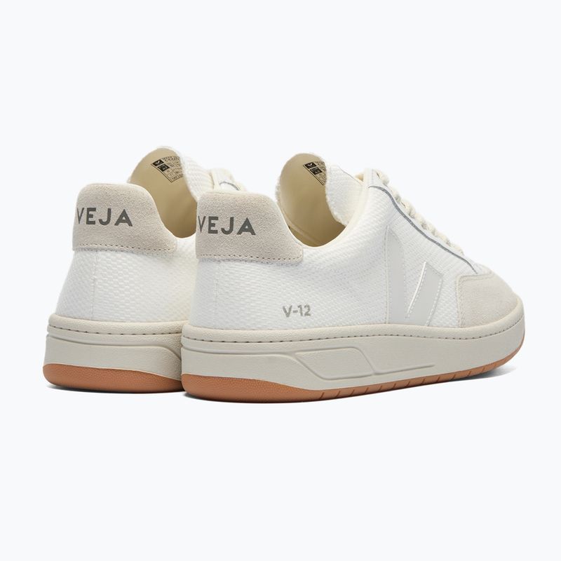 Жіноче взуття VEJA V-12 Leather white/natural 3
