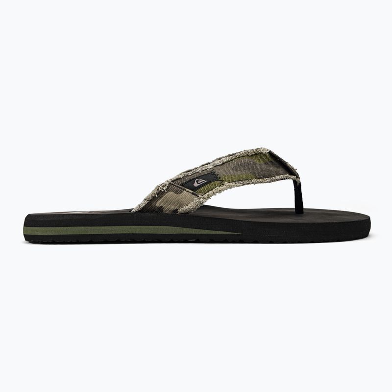 В'єтнамки чоловічі Quiksilver Monkey Abyss green/brown/black 2