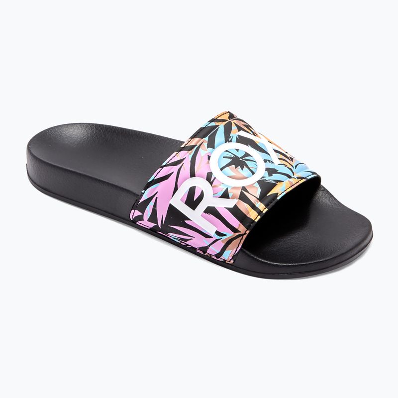 Шльопанці жіночі ROXY Slippy II black multi