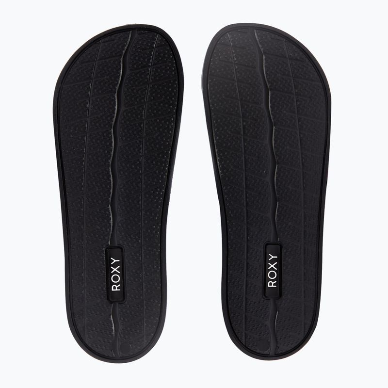 Шльопанці жіночі ROXY Slippy II black multi 5