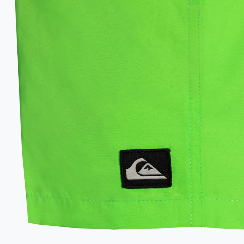 Шорти для плавання чоловічі Quiksilver Everyday 15" green gecko 4