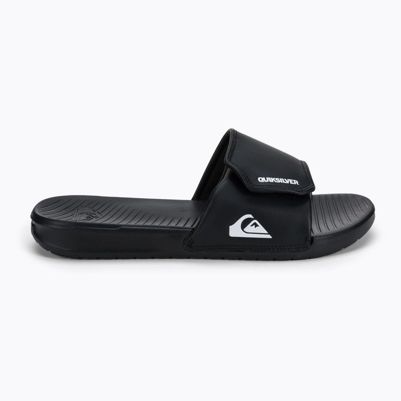 Шльопанці чоловічі Quiksilver Bright Coast Adjust black/white/black 2