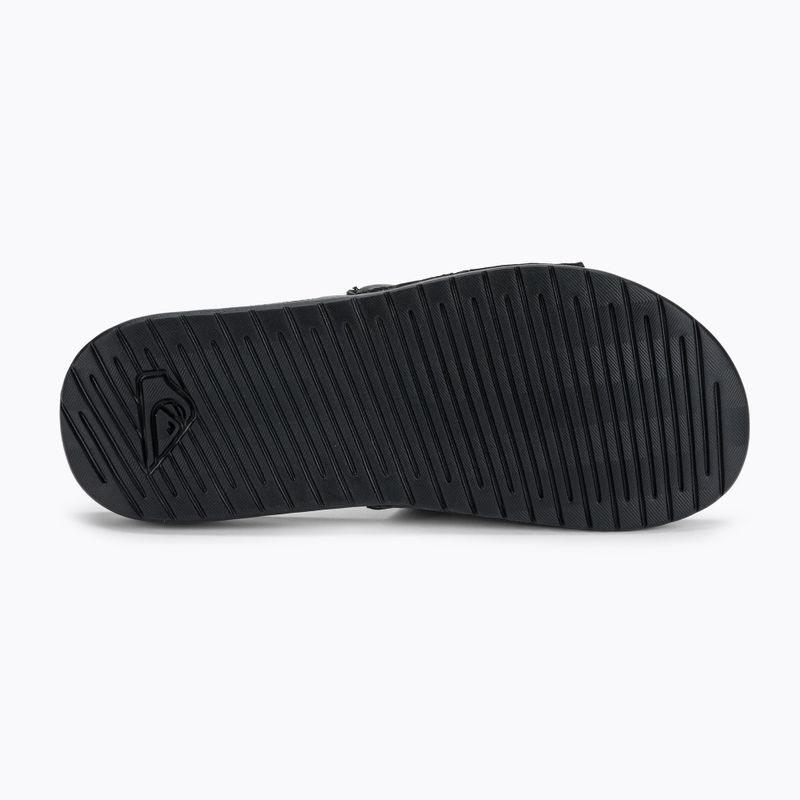Шльопанці чоловічі Quiksilver Bright Coast Adjust black/white/black 4