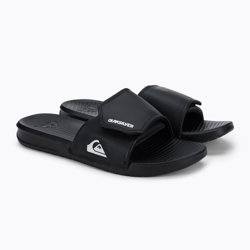 Шльопанці чоловічі Quiksilver Bright Coast Adjust black/white/black 5