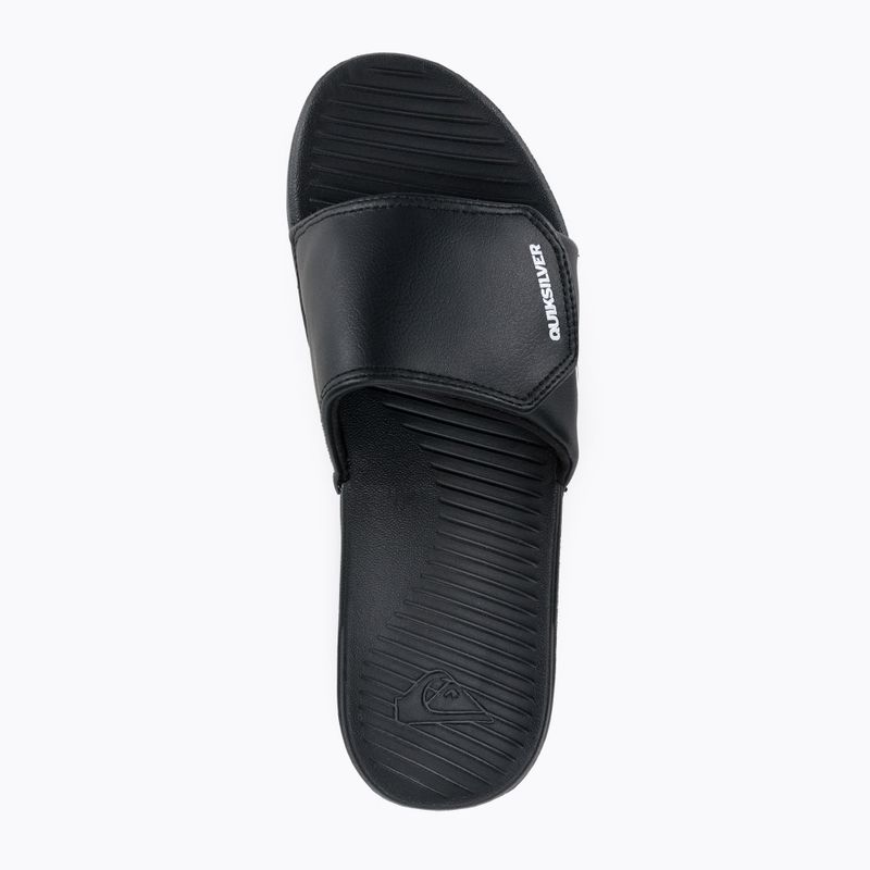 Шльопанці чоловічі Quiksilver Bright Coast Adjust black/white/black 6