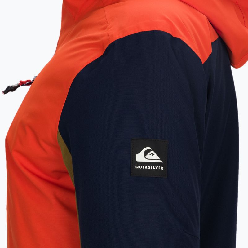 Куртка для сноуборду дитяча Quiksilver Ambition оранжева EQBTJ03113 3