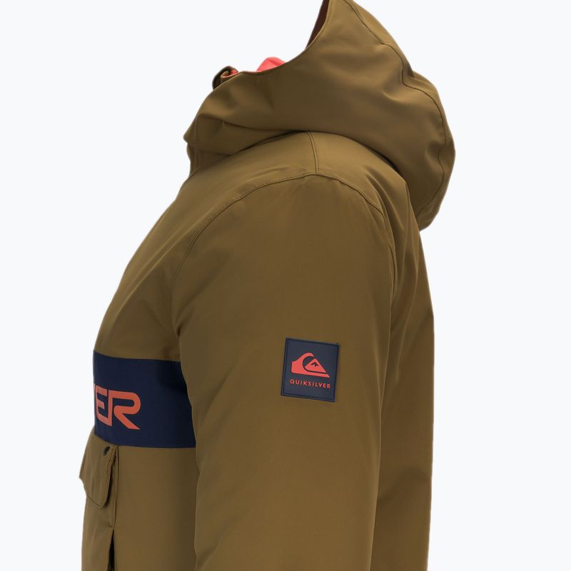 Куртка для сноуборду дитяча Quiksilver Steeze зелена EQBTJ03124 3