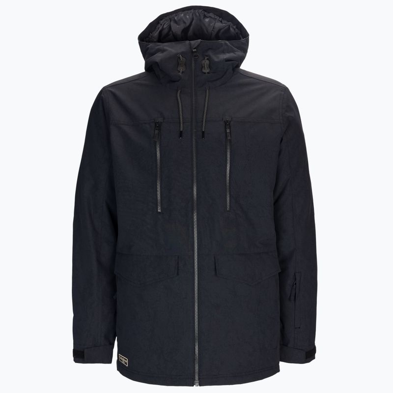 Куртка для сноуборду чоловіча Quiksilver Fairbanks чорна EQYTJ03273