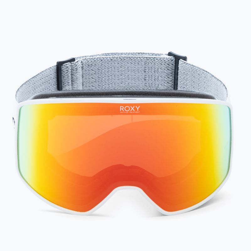 Маска сноубордична жіноча Roxy Storm Women bright white/amber rose ml red ERJTG03133-WBB0 2