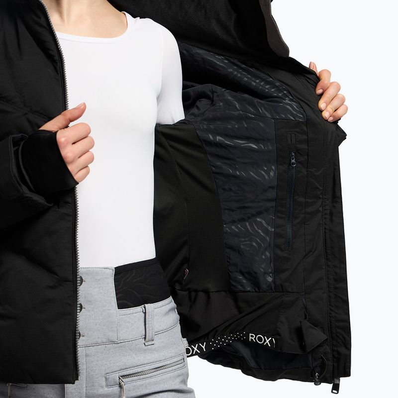 Куртка для сноуборду жіноча Roxy Snowstorm чорна ERJTJ03257 12