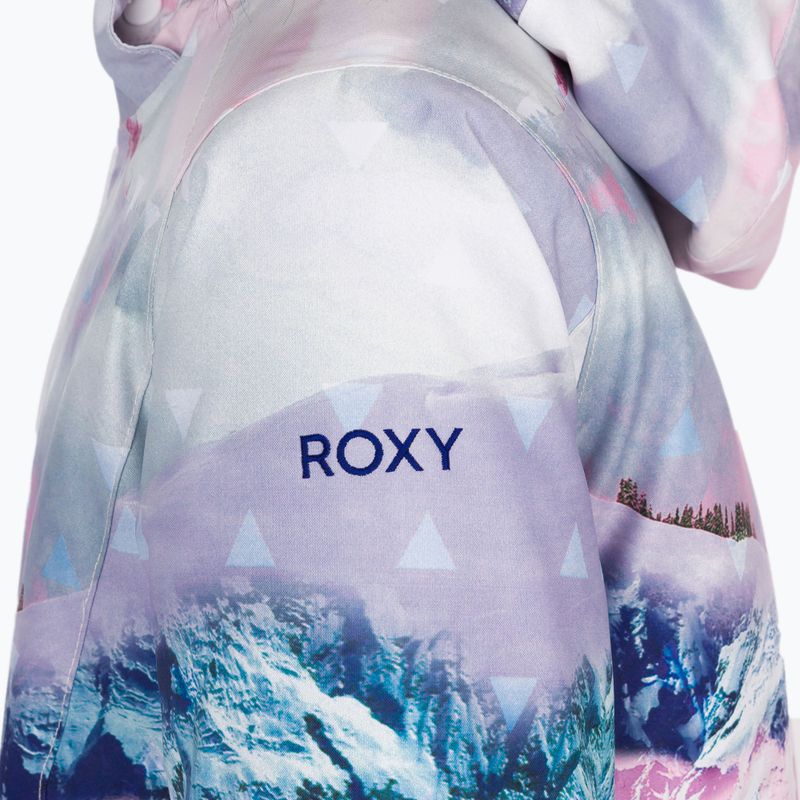 Куртка для сноуборду дитяча Roxy Jet Ski Se Girl біла ERGTJ03109 3