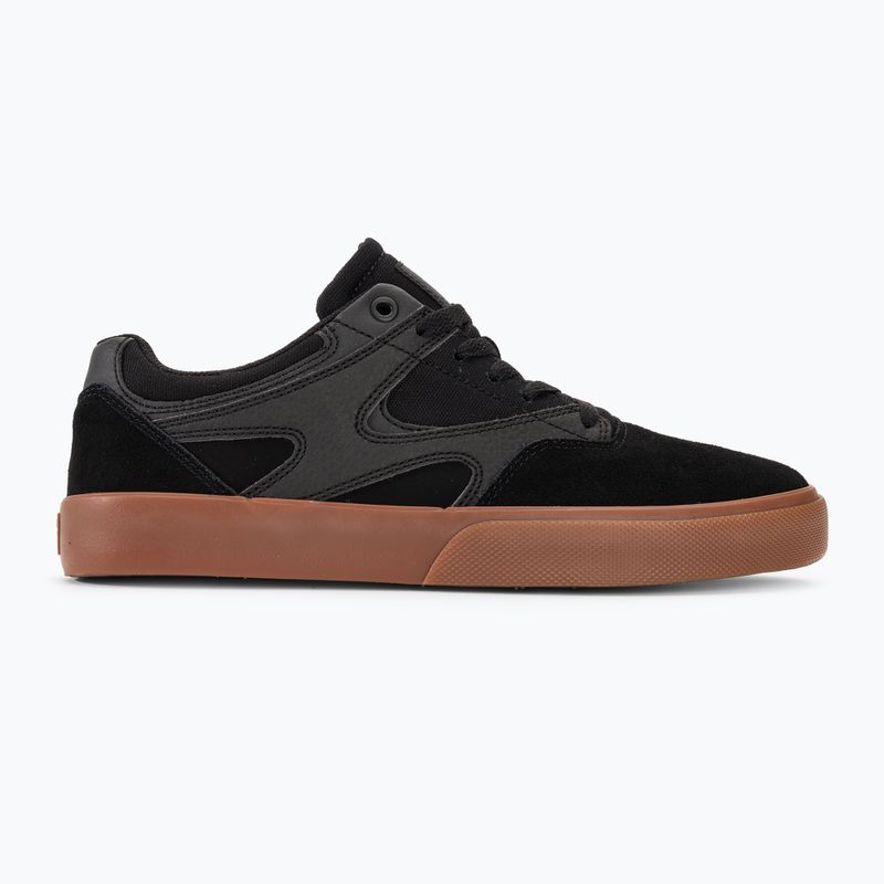 Кросівки чоловічі DC Kalis Vulc black/black/gum 2