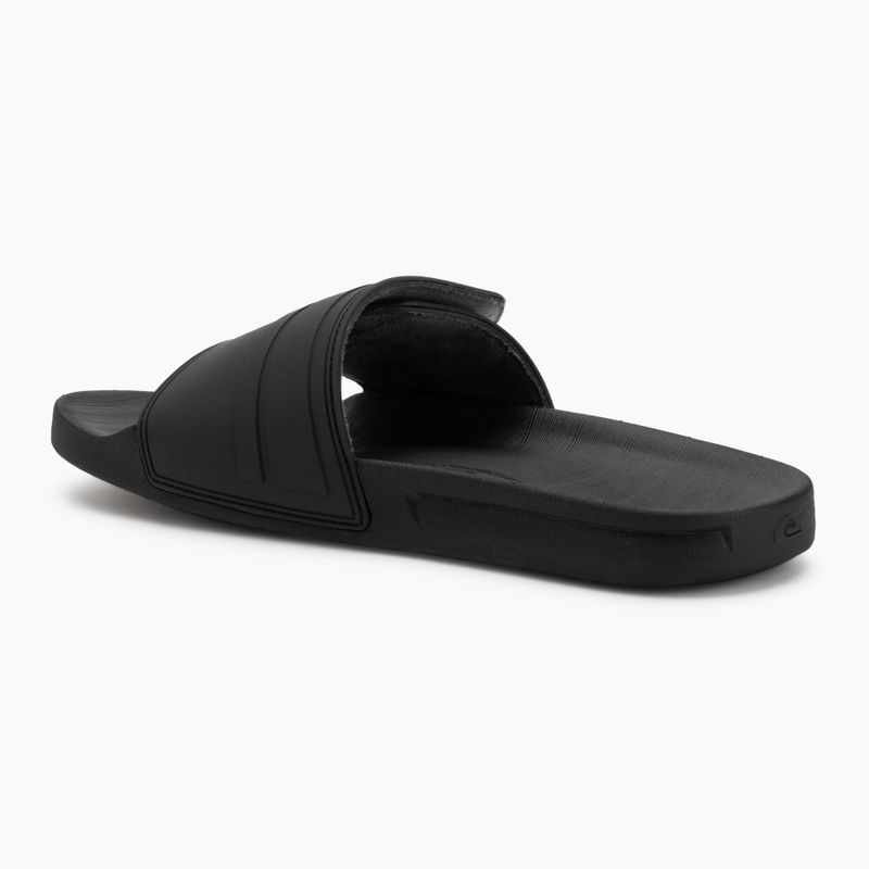 Шльопанці чоловічі Quiksilver Rivi Slide Adjust black/grey/black 3