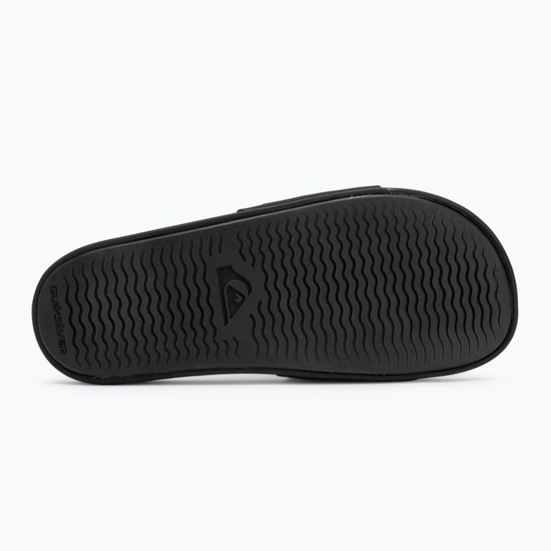 Шльопанці чоловічі Quiksilver Rivi Slide Adjust black/grey/black 4