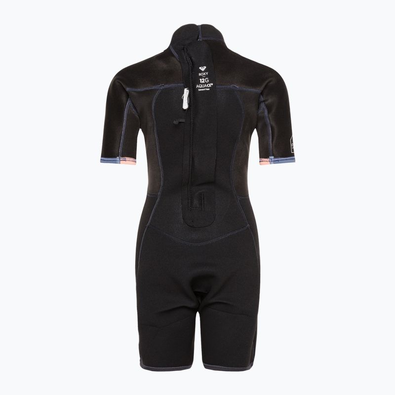 Гідрокостюм дитячий ROXY 2/2 Prologue Girl BZ SS SP FL cloud black/powderdgrey/sunglow 5