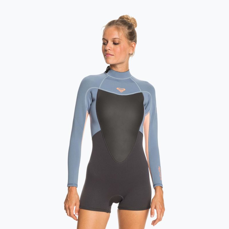 Гідрокостюм жіночий ROXY 2/2 Prologue BZ LS SP FL cloud black/powderdgrey/sunglow