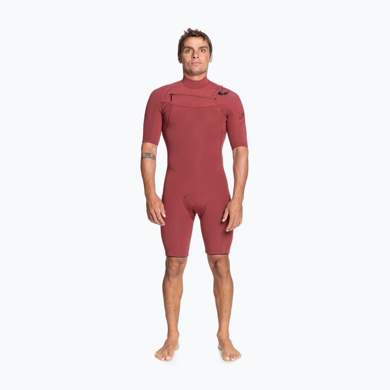 Гідрокостюм чоловічий Quiksilver 2/2 Everyday Sessions SS SP CZ oxblood red