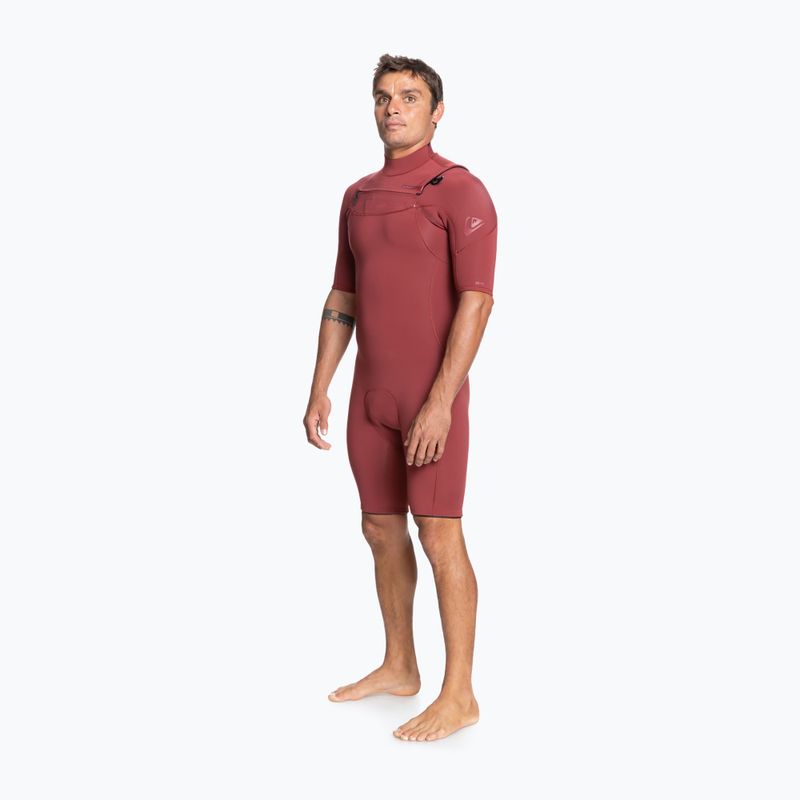 Гідрокостюм чоловічий Quiksilver 2/2 Everyday Sessions SS SP CZ oxblood red 2