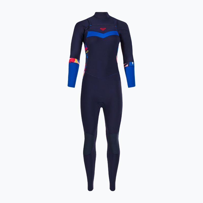 Гідрокостюм жіночий ROXY 4/3 Syncro FZ GBS navy nights/yacht blue 2