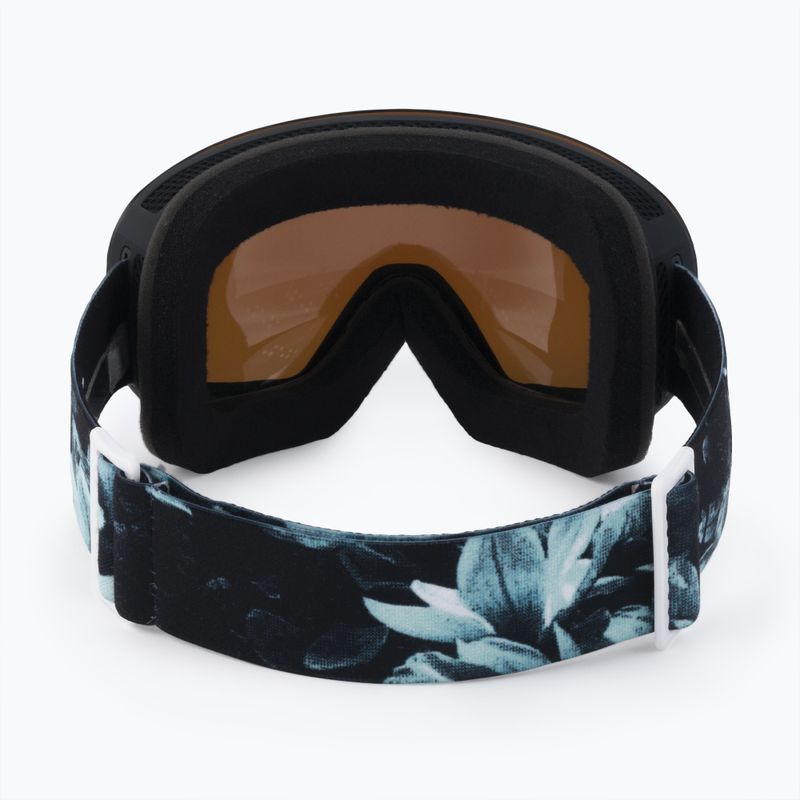 Маска сноубордична жіноча Roxy Popscreen Cluxe J true black akio/sonar ml revo blue ERJTG03156-KVJ1 3
