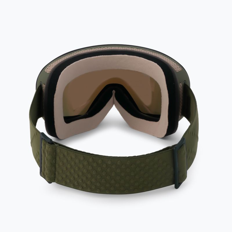 Маска сноубордична жіноча ROXY Popscreen Cluxe J burnt olive/sonar ml revo red 3