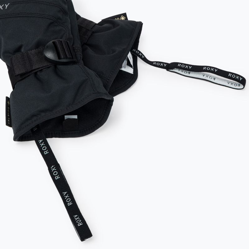 Рукавиці для сноуборду  жіночі Roxy Gore Tex Fizz чорні ERJHN03182 5