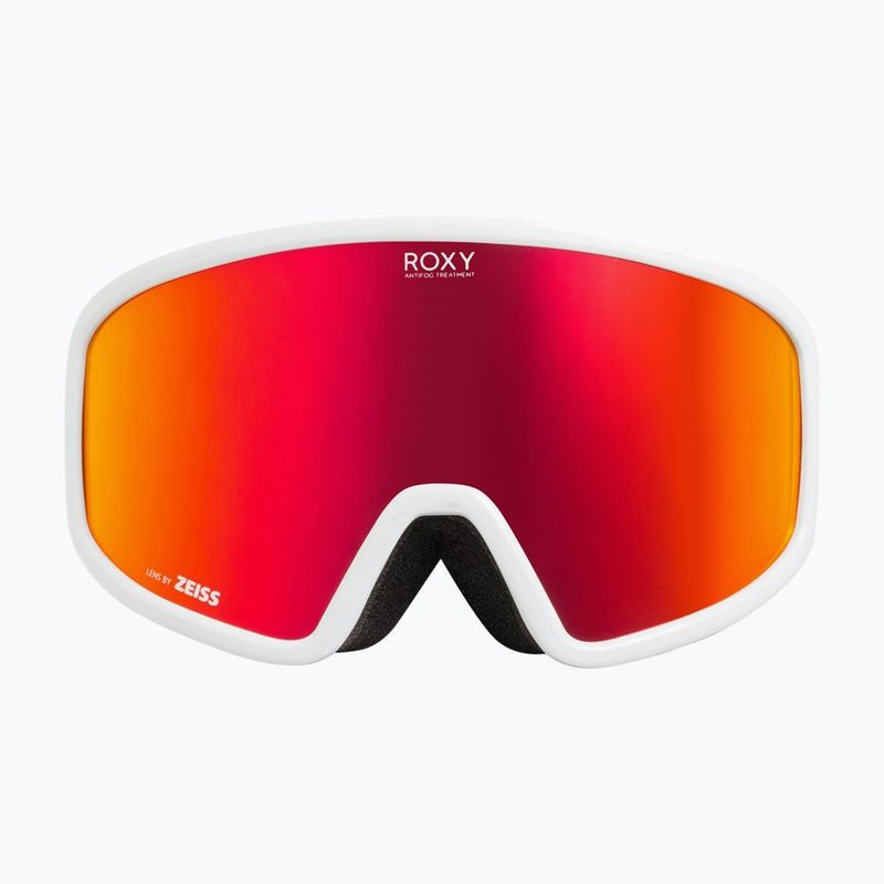 Маска сноубордична жіноча ROXY Feenity Color Luxe bright white/sonar ml revo red 6
