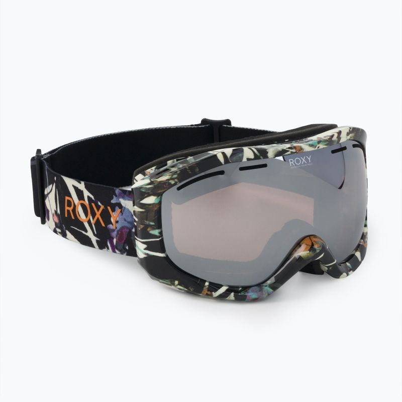 Маска сноубордична жіноча Roxy Sunset ART J true black superlights/amber rose ml super silver ERJTG03168-KVJ9