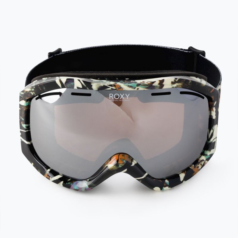 Маска сноубордична жіноча Roxy Sunset ART J true black superlights/amber rose ml super silver ERJTG03168-KVJ9 2