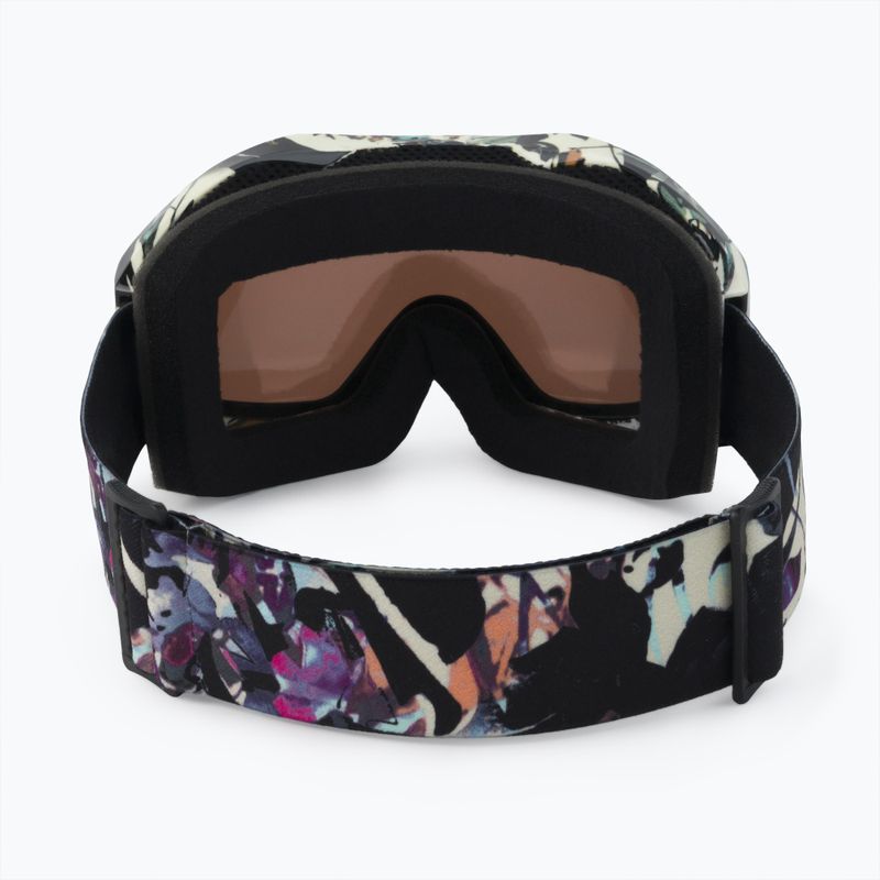 Маска сноубордична жіноча Roxy Sunset ART J true black superlights/amber rose ml super silver ERJTG03168-KVJ9 3