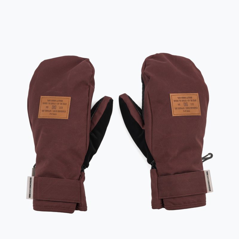 Рукавиці для сноуборду  жіночі DC Franchise Mittens коричневі ADJHN03010-RSD0 3
