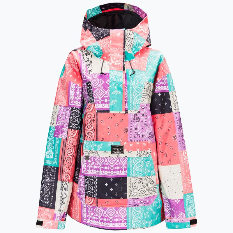 Куртка для сноуборду жіноча DC Savvy Anorak кольорова ADJTJ03022-XKMN