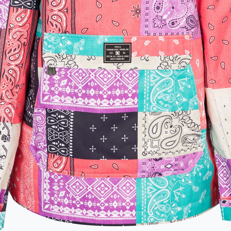 Куртка для сноуборду жіноча DC Savvy Anorak кольорова ADJTJ03022-XKMN 3