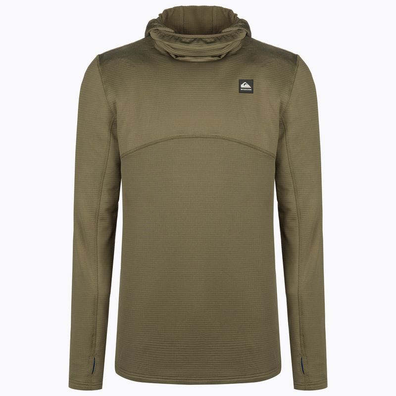 Кофта для сноуборду чоловіча Quiksilver Steep Point зелена EQYFT04373