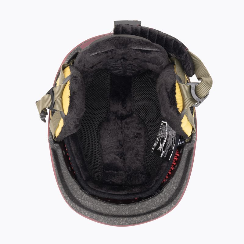 Шолом лижний  Quiksilver SKYLAB SRT M HLMT бордовий EQYTL03059-RRG0 5