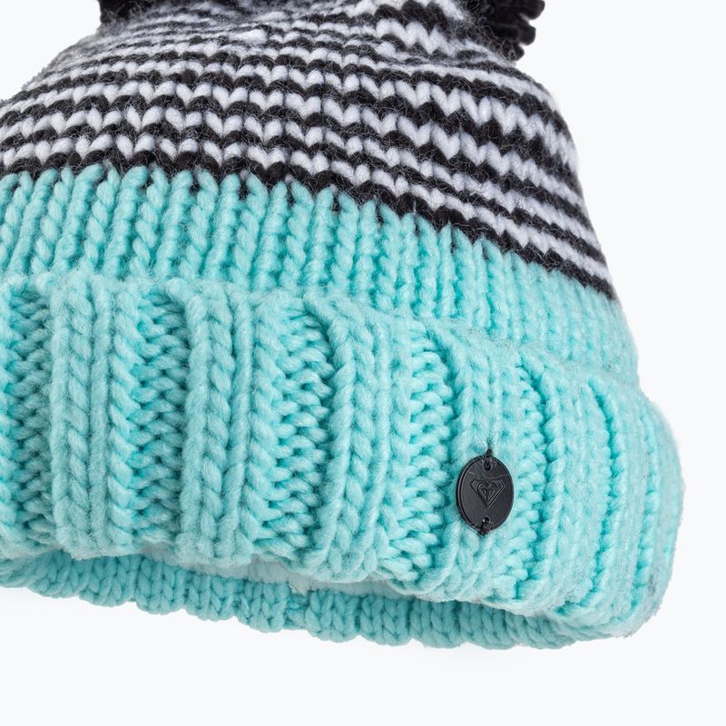 Шапка  жіноча Roxy Frozenfall блакитна ERGHA03218 3