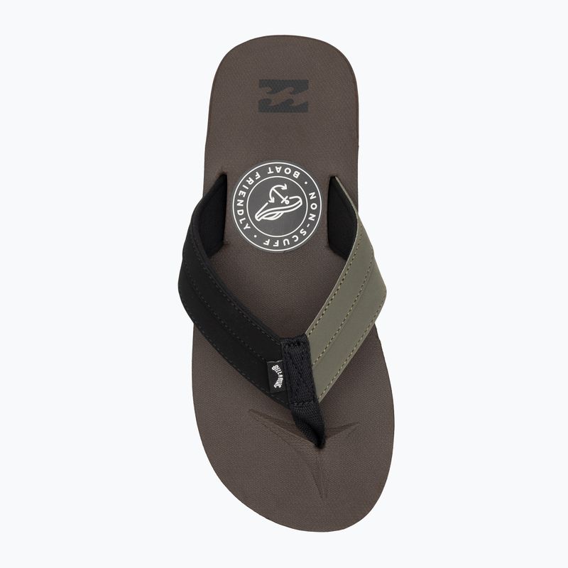 В'єтнамки чоловічі Billabong All Day Impact chocolate MFOT1BAD-CHO 5