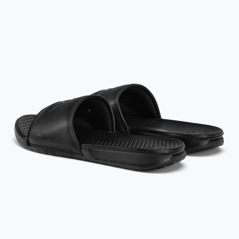 Шльопанці чоловічі Quiksilver Bright Coast Slide solid black 3