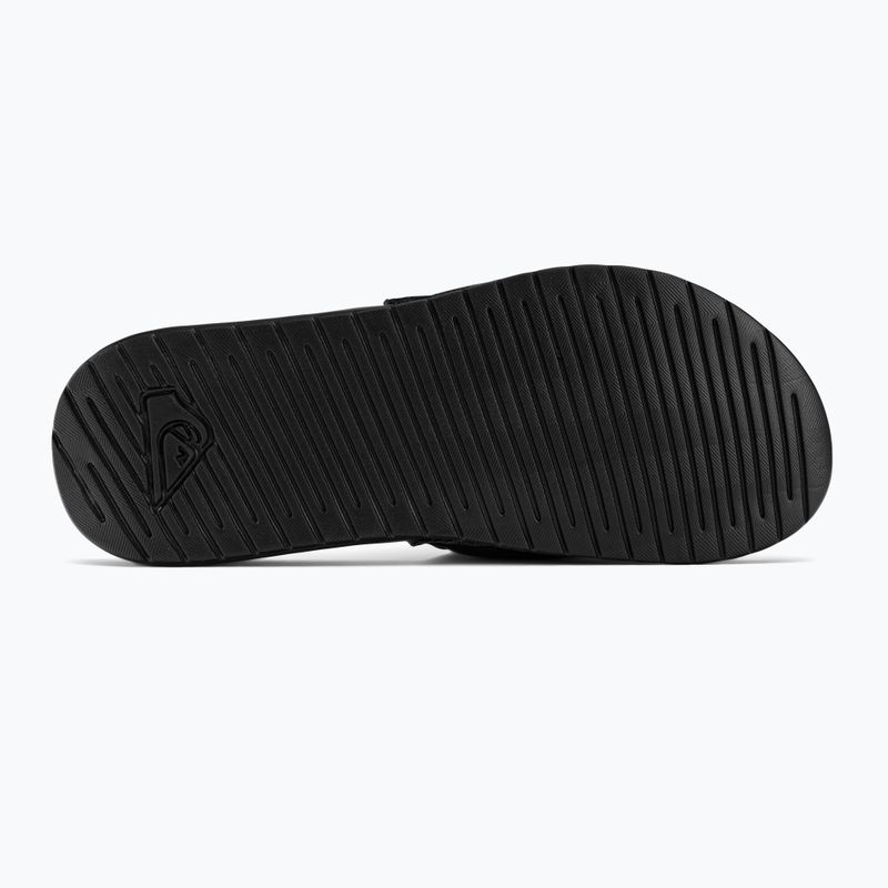 Шльопанці чоловічі Quiksilver Bright Coast Slide solid black 5