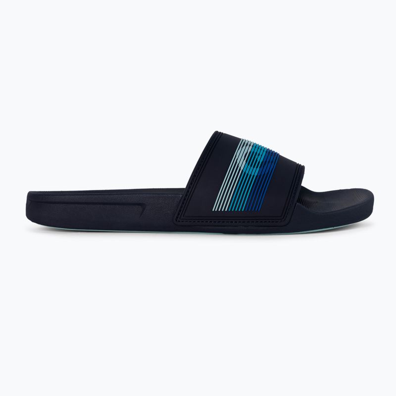Шльопанці чоловічі Quiksilver Rivi Wordmark Slide blue/blue/blue 2