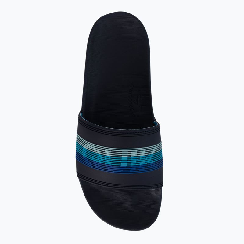 Шльопанці чоловічі Quiksilver Rivi Wordmark Slide blue/blue/blue 6