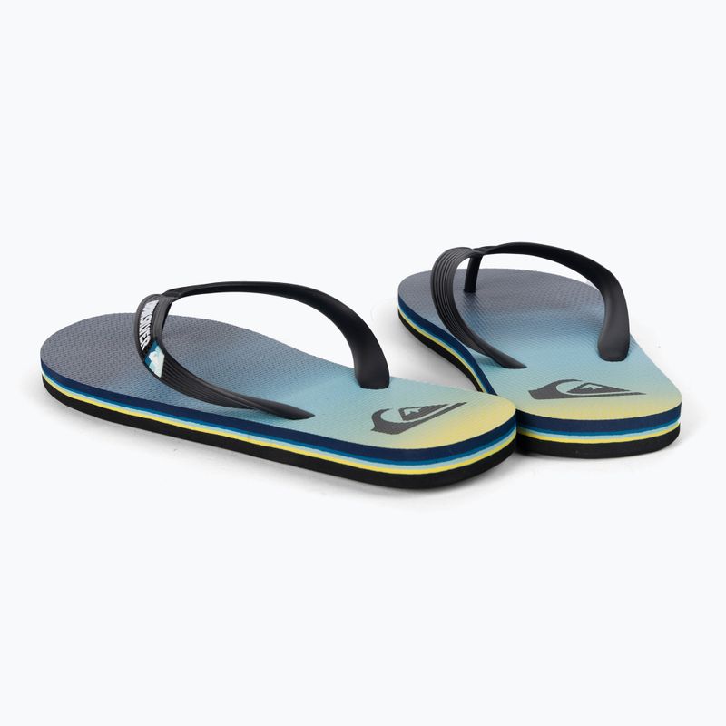 В'єтнамки чоловічі Quiksilver Molokai Newwave black/blue/blue 3