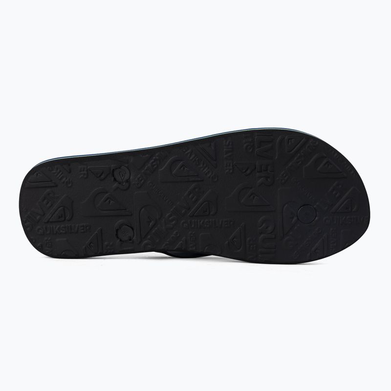 В'єтнамки чоловічі Quiksilver Molokai Newwave black/blue/blue 4