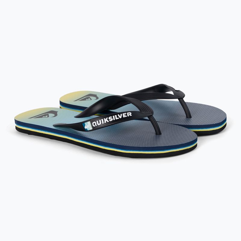 В'єтнамки чоловічі Quiksilver Molokai Newwave black/blue/blue 5