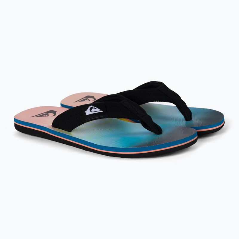 В'єтнамки чоловічі Quiksilver Molokai Layback blue/blue/orange 5