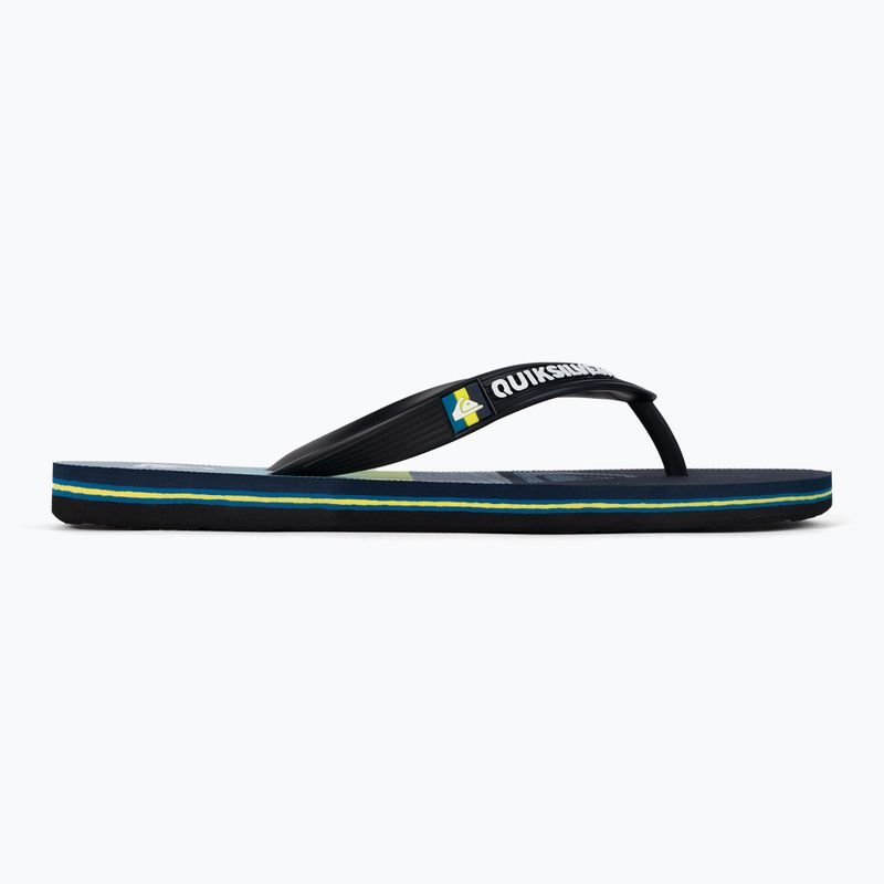 Шльопанці дитячі Quiksilver Molokai Art сині 1 2