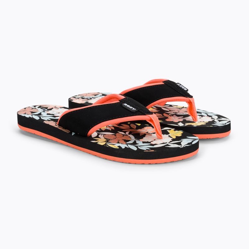 В'єтнамки жіночі ROXY Coastin Print black print 5