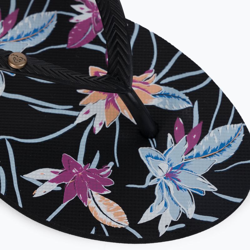 В'єтнамки жіночі Roxy Bermuda Print чорні ARJL100871-BL0 7