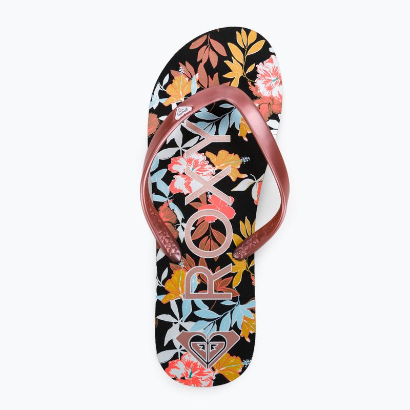 В'єтнамки жіночі ROXY Tahiti VII black/pink 6