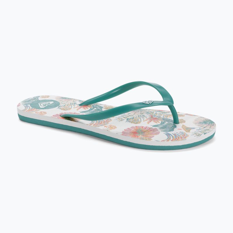В'єтнамки жіночі ROXY To The Sea X white/aqua